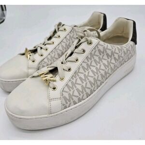 MICHAEL KORS Women's Poppy Color-Block Logo Sneakers ✨US Size‎ 10 M ✨NICE!